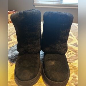 UGG Black Shearling Boots